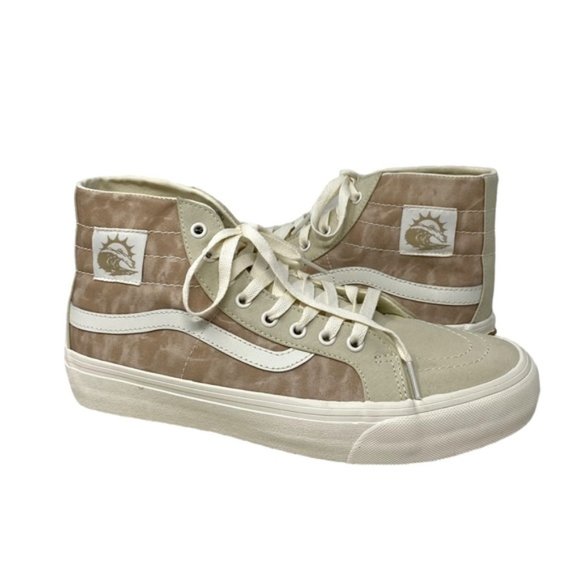 VANS Sk8-Hi 38 Decon Shoe Sand Canvas Men's Size Sneakers Skate VN0A4BX62ZA - Picture 5 of 9